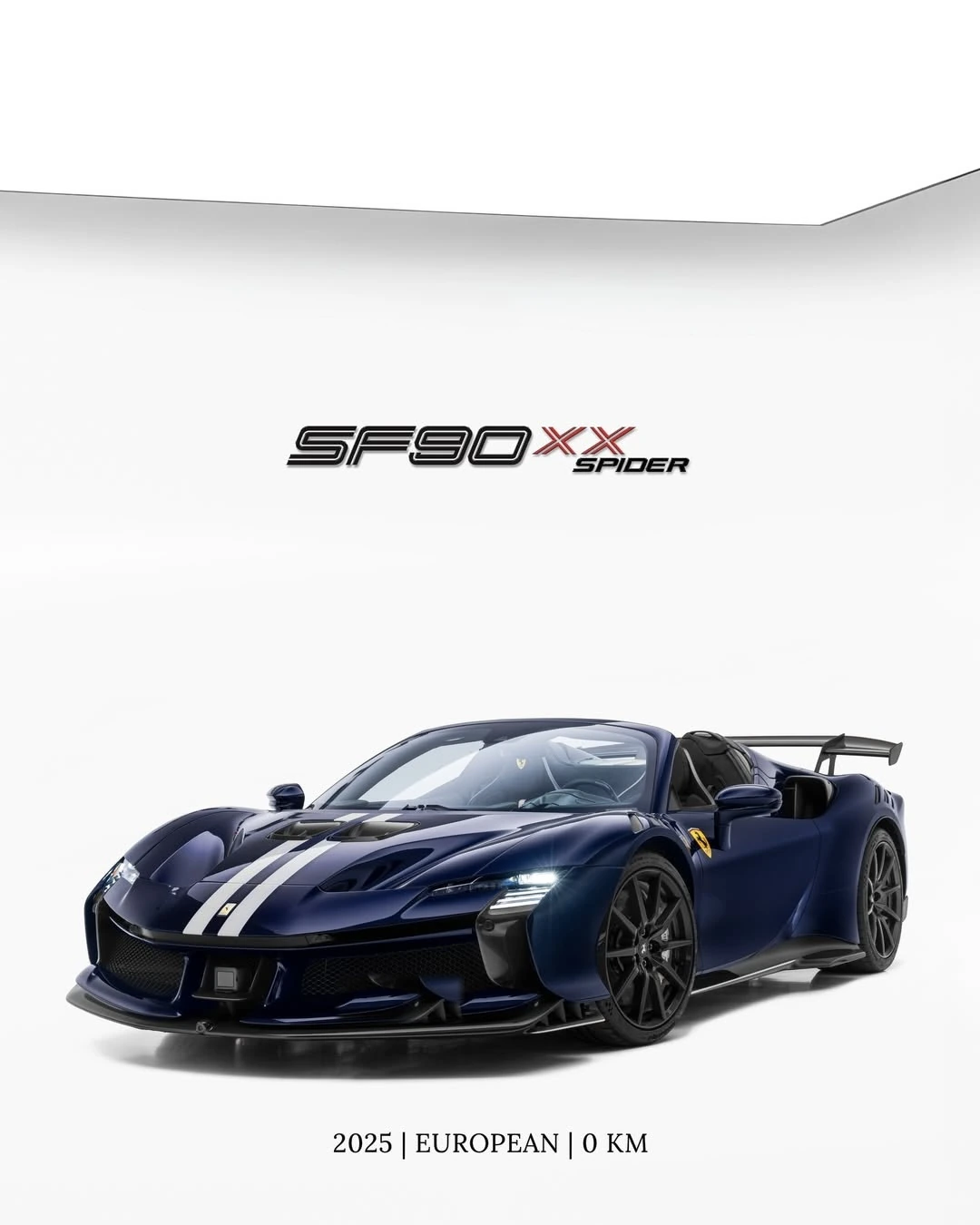 Ferrari SF90 XX Spider - Blu America