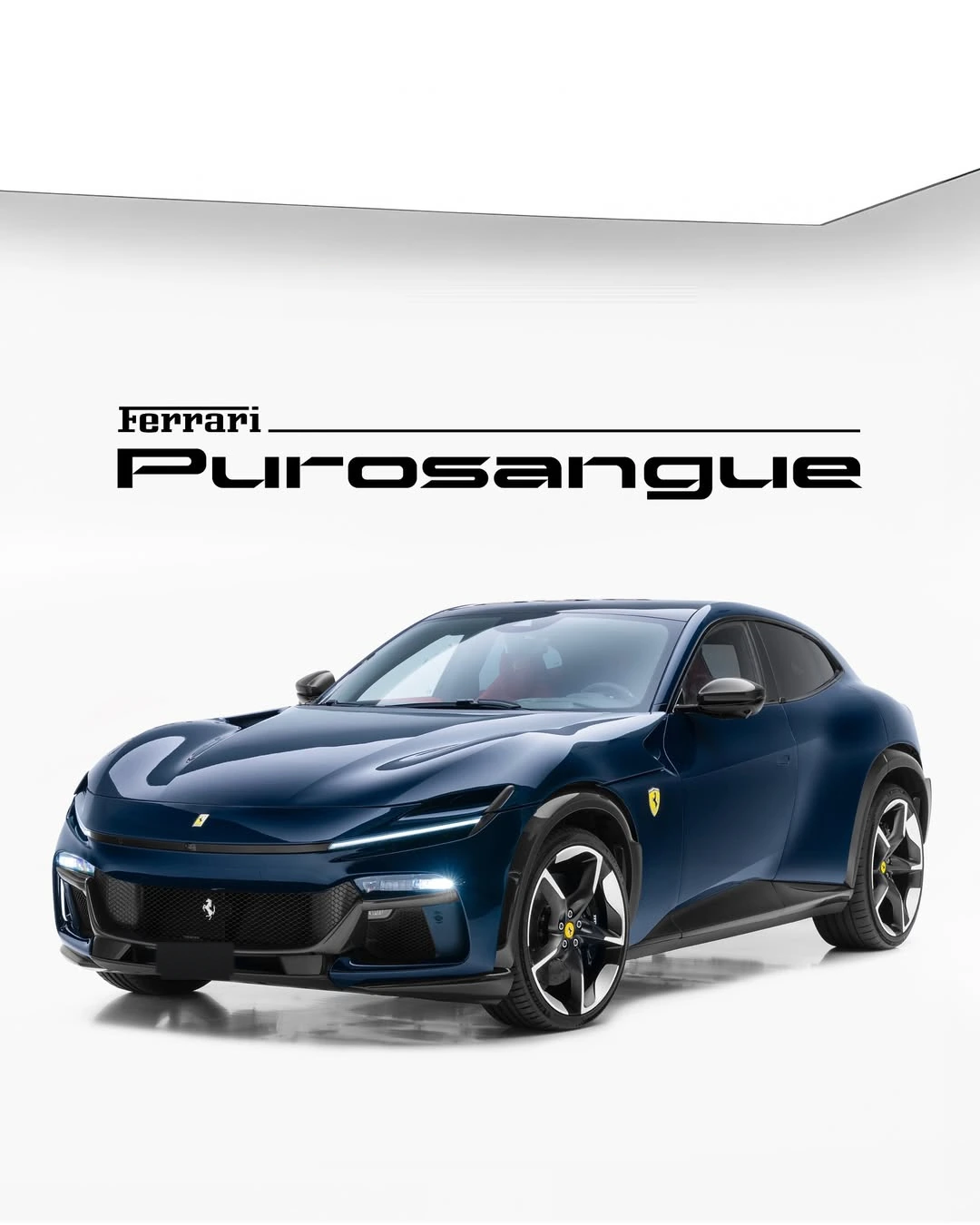 Ferrari Purosangue — Blu Pozzi